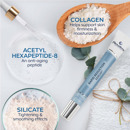 Plexaderm@ Rapid Reduction Eye Serum - Visibly Reduces Under-Eye Bags